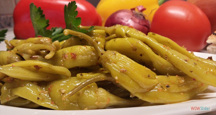 Peperoni mit Kräuter