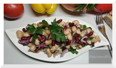 Dicke Bohnensalat