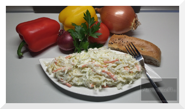 Krautsalat mit Joghurt