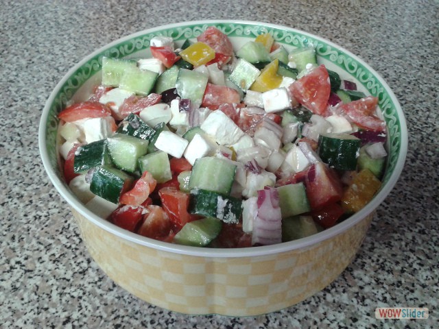 Beispiel: Bauernsalat-Schale